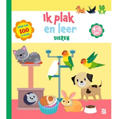 Dieren / 4-5 Jaar - Plak En Leer