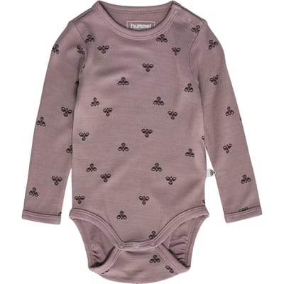 Lange mouw body van wol voor baby's Hummel Mini