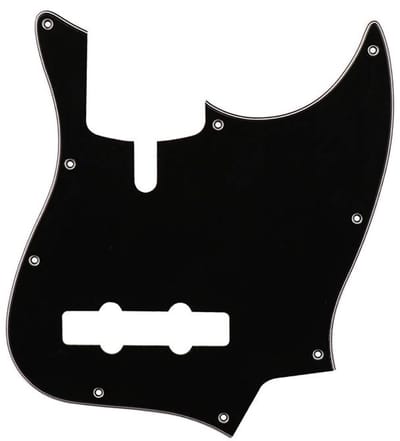 Boston M5V-310-B pickguard, Sire Marcus Miller V-series 5-string, 3 ply, black