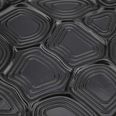 Betonnen Pad Vorm - Doe-het-zelf steen - Tuin decoreren - Herbruikbare mal - 44 x 31 cm - Zwart