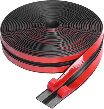 4 m x 30 mm rubberen afdichtingsstrip voor autoruiten, T-vormige afdichtingsstrip, geschikt voor auto- en vrachtwagendeuren en ramen.