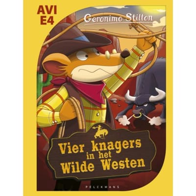 Makkelijk Lezen - Vier Knagers In Het Wilde Westen - Pelkmans - Geronimo Stilton