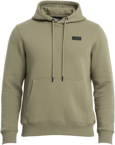 OMBRE Sweater - Regular Fit - Katoen - Lange Mouw Olijf S
