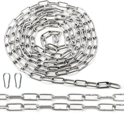Sterke RVS Ketting per Meter – 3mm Diameter Schakelketting Inox