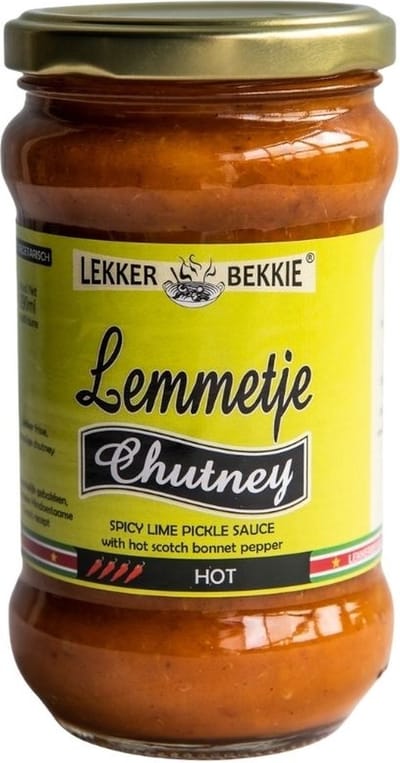 Lekker Bekkie - Lemmetje Chutney - 3 x 290ml