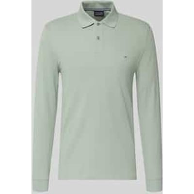 Poloshirt met labelstitching