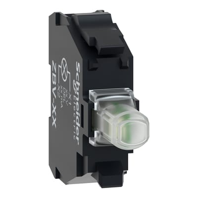 Schneider Electric ZBVBG1 LED-module, Ø 22, Integral LED wit, 24-120V Verdeelkastaccessoire 5 stuk(s)