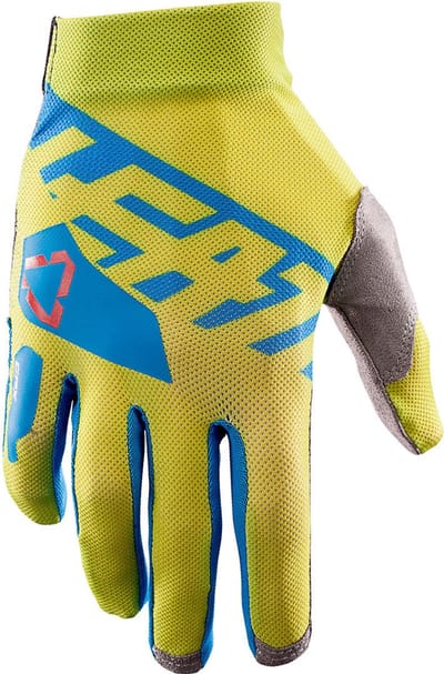 Leatt GPX Moto 2.5 X-Flow Groen Blauw Offroad Handschoenen - Handschoen