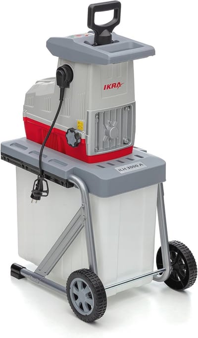 Elektrische Hakselaar - Stil en Robuust met Takdikte tot 44 mm en 3000 Watt Motor