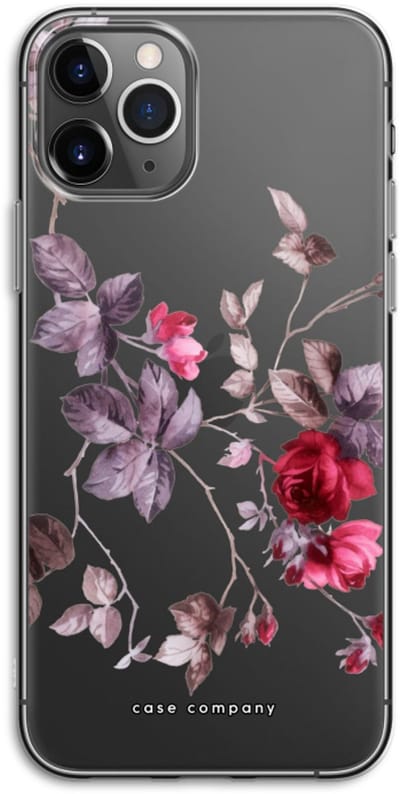 Case Company® - Hoesje geschikt voor iPhone 11 Pro hoesje - Mooie bloemen - Soft Cover Telefoonhoesje - Bescherming aan alle Kanten en Schermrand