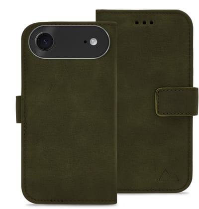 My Style Telefoonhoesje geschikt voor Apple iPhone Air Hoesje | My Style Flex Wallet Bookcase Portemonnee | Pasjeshouder voor 3 Pasjes | Telefoonhoesje voor Pinpas / OV Kaart / Rijbewijs - Groen
