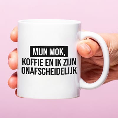 Ditverzinjeniet.nl Mok Mijn mok, koffie en ik