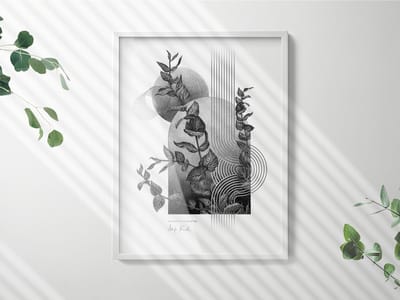 Coloray Witte Fotolijst - Witte Fotolijst Voor Aan De Wand - 60x80 cm - Lijst Voor Schilderij - Elegante Witte Fotolijst - Minimalistische Fotolijst - Fotolijst Voor Kinderkamer - Praktische Fotolijst - Fotolijst Voor Kunstwerk