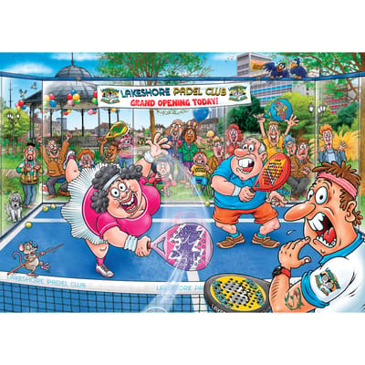 Jumbo WasGij Original 48 - Padel Panic - 1000 stukjes Volwassenen puzzels