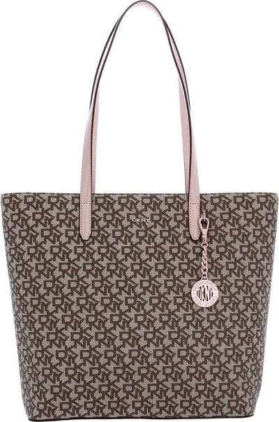 DKNY Schoudertas Shopper Bryant Tote Chino Logo / Cashmere Lichtbruin Bruine