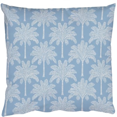 Sierkussens - Kussentjes Woonkamer - 50x50 cm - Palmboom - Modern - Blauw