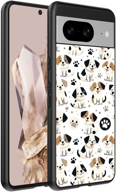Geschikt voor Google Pixel 8 Pro Telefoonhoesje met honden opdruk - TPU backcover case dog design - Smartphonica geschikt voor Google Pixel 8 Pro