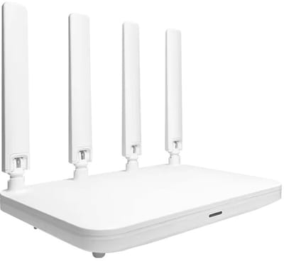 Wi-Fi-router Dual-band 2,4 GHz/5 GHz MU-MIMO+OFDMA, 1Wan+3Lan Gigabit-poort, Draadloze dual-band gigabit Wi-Fi-router 2,4 GHz/5 GHz 4-antenne (WiFi 6)
