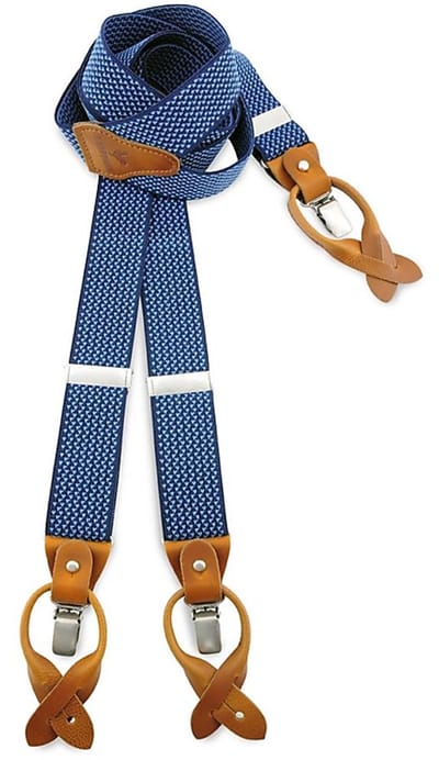 Sir Redman - Bretels - bretels Okay Owen - marineblauw / lichtblauw