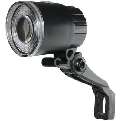 voorste accu fietslamp op vork 1 led geleverd met 2 batterijen P2R Sb2 Cr2032