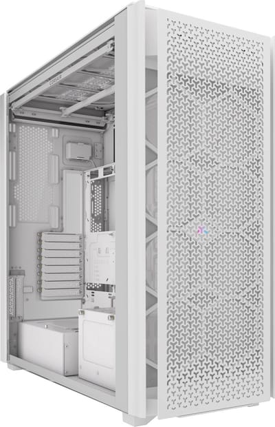 Corsair iCUE LINK 9000D RGB Airflow - PC-behuizing - Tower - Wit