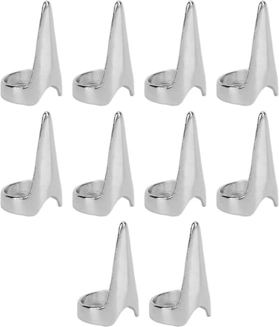 Haar scheidingsring voor baard en haar, 10 stuks, duurzaam en draagbaar, ideaal voor dagelijkse styling en vlechten voor mannen en vrouwen