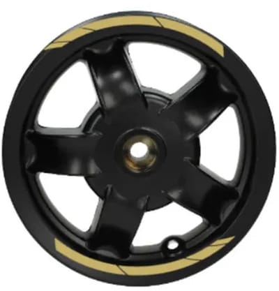Piaggio Zip Stickerset - Velg Stickers - Goud