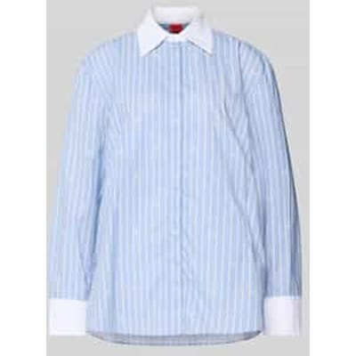 Regular fit Blouse met lange mouwen van puur katoen Model 'ERSENNY'