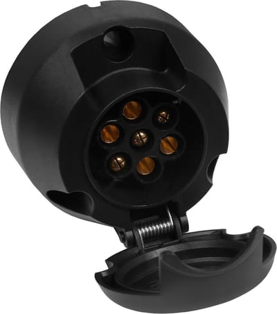 Kunststof 7 PIN / 12V stopcontact