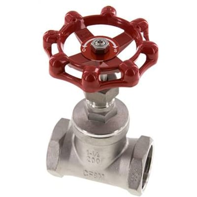 G 1-1/4'' Roestvaststalen Klepafsluiter 16 bar