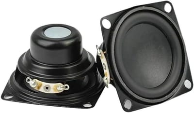 Mini Audio Luidsprekers - Full Range Speaker - Thuisbioscoop Geluid - 10W Vermogen - 2 Inch - Zwart