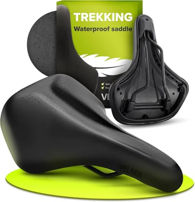 Fietszadel Heren en Dames - Comfortabel Fiets Zadel - Unisex - Waterbestendig - Ergonomisch - Fietsaccessoire