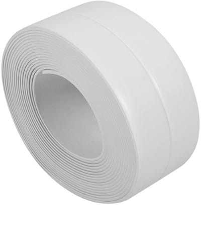 Allecto - Waterdicht Sealant Tape - Flexibele Afdichtstrip - Voorkom Schimmel - 3.2m - Zelfklevend - Ideaal voor Keuken en Badkamer - Beschikbaar i...