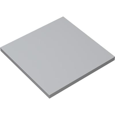 10 STUKS 10202 Dunne Gladde Platte Tegel Bouwsteen Moc Werken Met met Baksteen DIY Kinder Speelgoed 10PCS lichtgrijze kleur