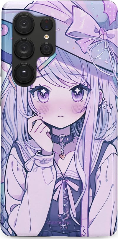 Casetastic Hoesje Geschikt voor Samsung S25 Ultra - Stijlvolle Beschermende Duo-layer Case - Yume Meisje