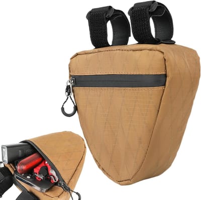 Fiets frametas - Driehoek tas - Fietsen met bagage - Waterdicht nylon - 09 liter - Uniek