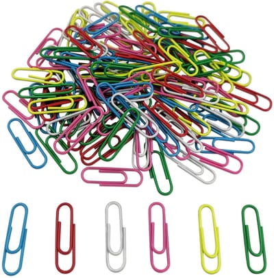 Paperclips 28MM Diverse Kleuren Klemmen voor Kantoorbenodigdheden Thuis