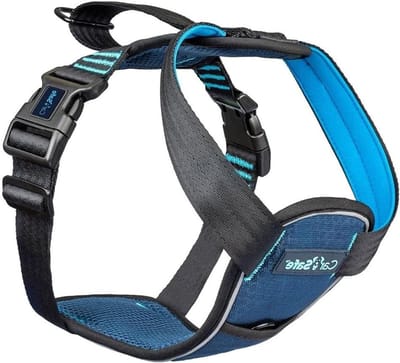 Honden Veiligheidsharnas - Autoharnas Hond - Veilig Reizen - Crash Getest - Tot 32 kg - Blauw