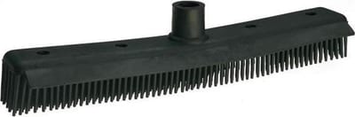 Sibel Accessoire Rubber Bezem zonder steel Zwart 1Stuks