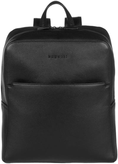 bugatti laptop rugzak rugzak met laptopvak Black Backpack Black zwart