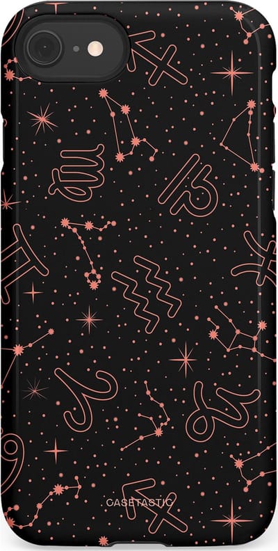 Casetastic Hoesje Geschikt voor Apple iPhone 7/8/SE - Stijlvolle Beschermende Duo-layer Case - Astropuls