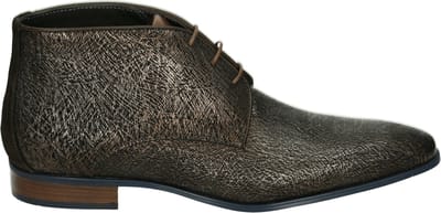 giorgio - HE964186 - Nette herenschoenenBusiness half-hoog - Kleur: Bruin - Maat: 46