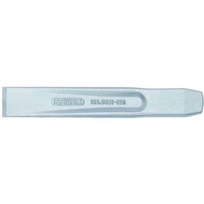KS Tools Platte beitel, ovaal, 100 x 19 mm, zilver 156.0691