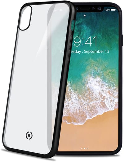 Celly Beschermhoes Laser Matt Iphone X/xs Zwart