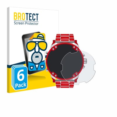 BROTECT - Screenprotector voor Diesel DZ7480 Mr. Daddy 2.0 - Folie Beschermfolie matte 6 Stuks