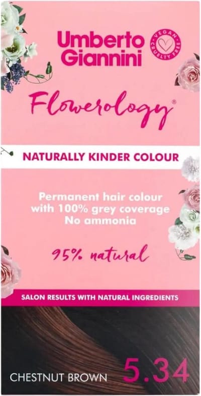 Umberto Giannini - Flowerology Vegan Colour Chestnut Brown 5.34 - 110 ml