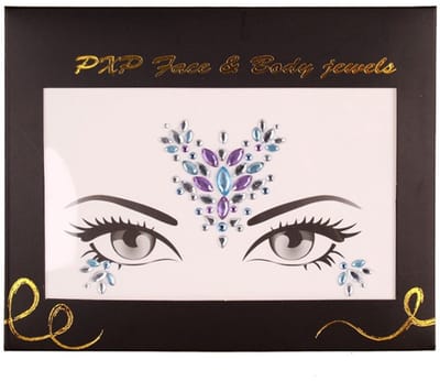 Face Body Jewels All In One Glitter sticker - PRIDE - CARNAVAL - FESTIVAL - Model L