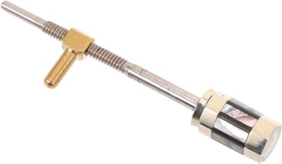 Vioolstrijkstok Schroef - Strijkstok Onderdeel - Instrument Reparatie - Fijn Vakmanschap - 6 x 1 x 1 cm - Multi