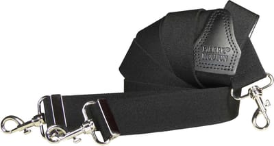 Pierre Mouton - Bretel - Volwassenen - Heren - Sterk met Haken - Zwart - 120cm - 35mm - M - L