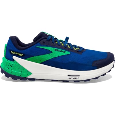 Brooks Catamount 2, Mannen, Blauw, Hardloopschoenen, maat: 41